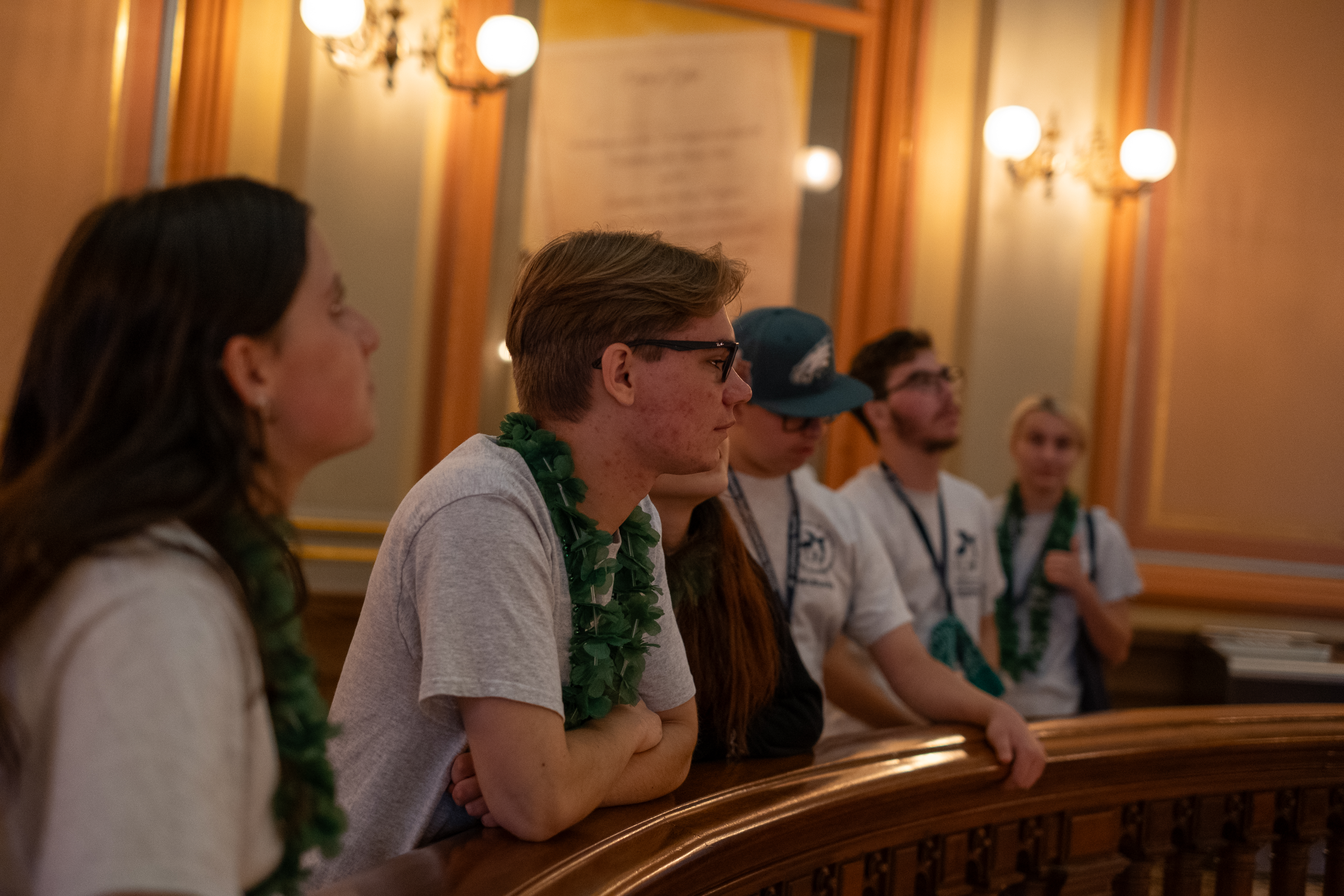 YLF Delegates visit the CA State Capitol